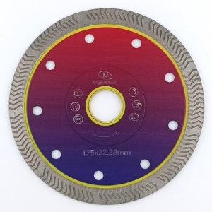 Tarcza diamentowa IRIS 125mm do szybkiego cięcia materiałów budowlanych